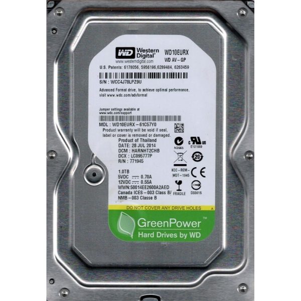 HD SATA3 1TB	Western Digital