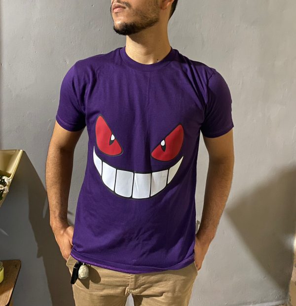 Remera de Gengar (pokemon)